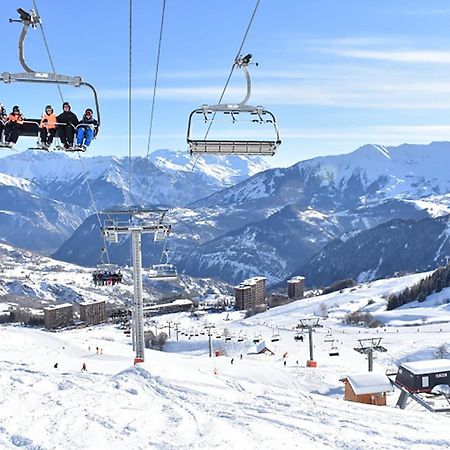 Appartement Avec Balcon Au Pied Des Pistes De Ski Villarembert Exterior foto
